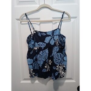 Vintage Hilo  Hattie‎ Womens Medium Hawaiian Tank Camisole Top